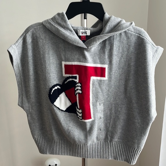 Tommy Hilfiger Jackets & Blazers - Tommy by Tommy Hilfiger Hooded Varsity vest